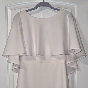 Off-White Calvin Klein caped sheath dress - Size 4
